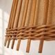 Vintage wooden and fabric suspension