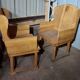 fir winged benches (pair)