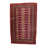 Tapis Vintage Bukhara Ouzbek, Années 1960, Élégance Classique