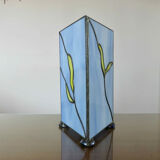 Art deco lamp in glass paste