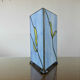 Art deco lamp in glass paste