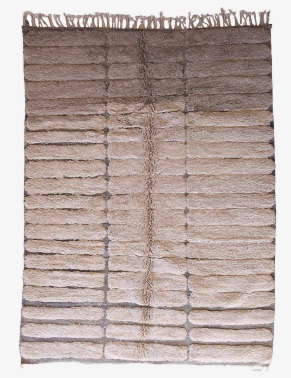 Beige Beni Mrirt Rug - 314 x 215 cm