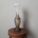 Art Deco glass paste vase signed Macau, Gallé inspiration, plant decoration