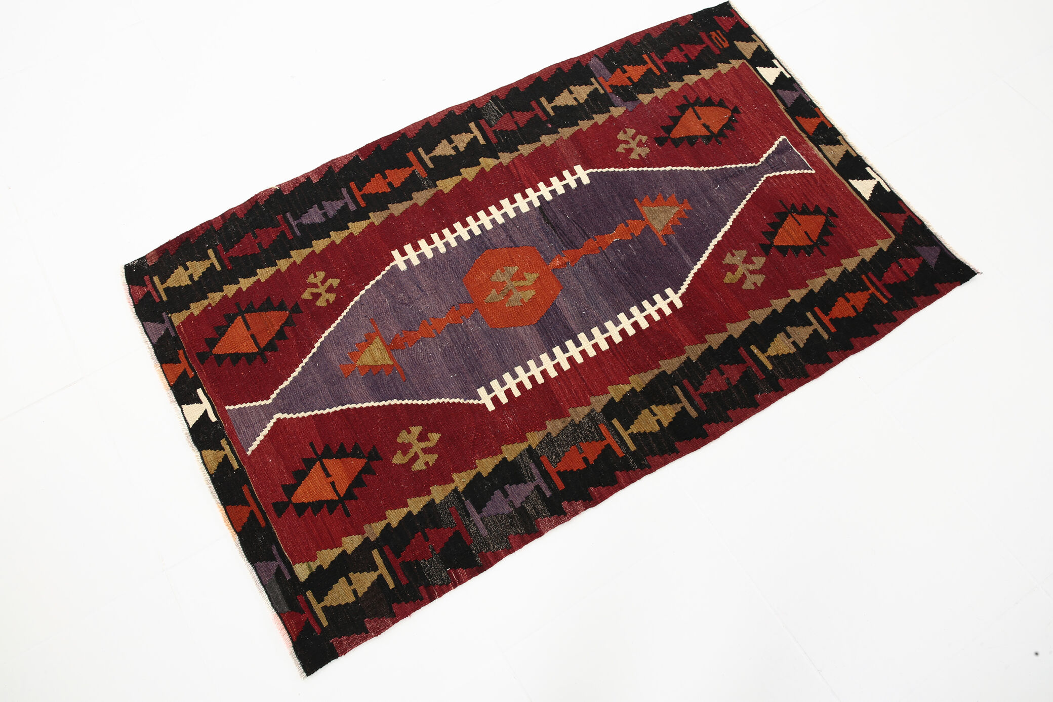 3x5 Small Size Kilim Rug, 88x146Cm