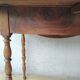 Table ovale à volets style Louis Philippe