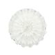 Large Mid Century Flower Shaped Glass Ceiling Light From Limburg, 1970s