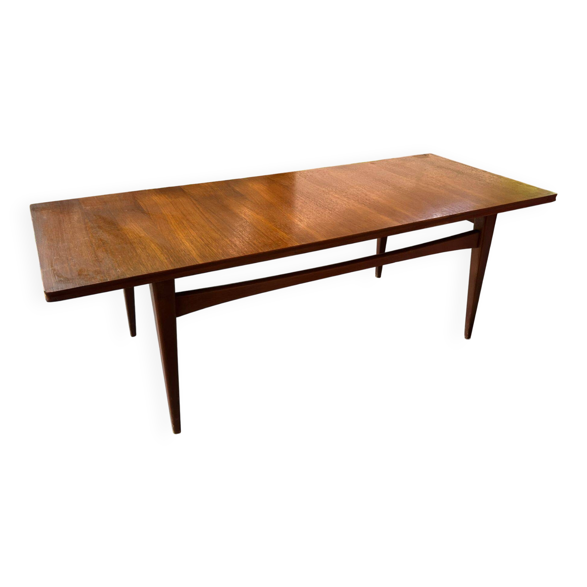 Vintage Scandinavian coffee table from the 60s – 115 cm – Danish style