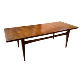 Table basse vintage scandinave années 60 – 115 cm – style danois