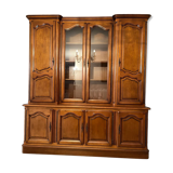 Large solid cherry bookcase
