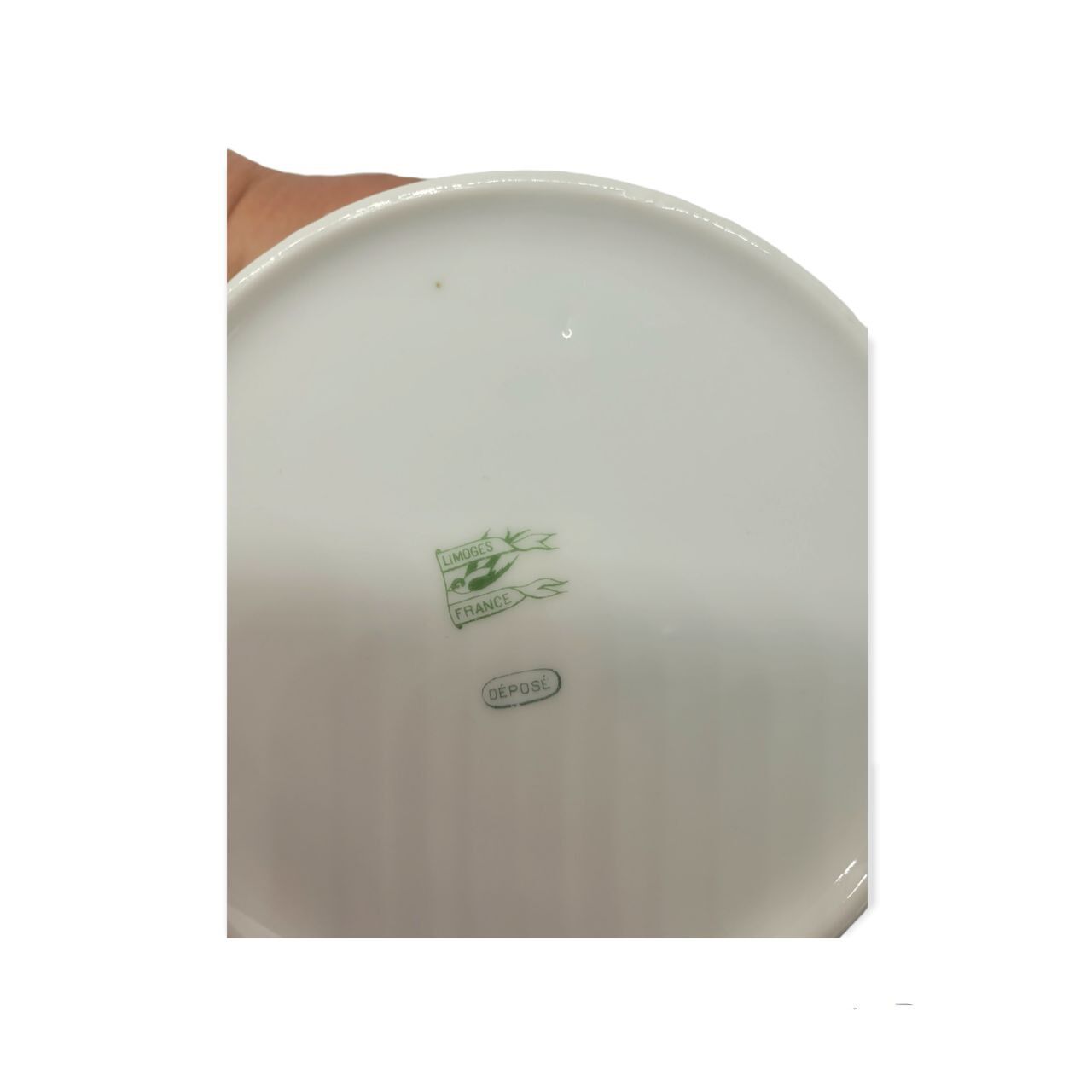 Sugar Art Deco porcelain Limoges
