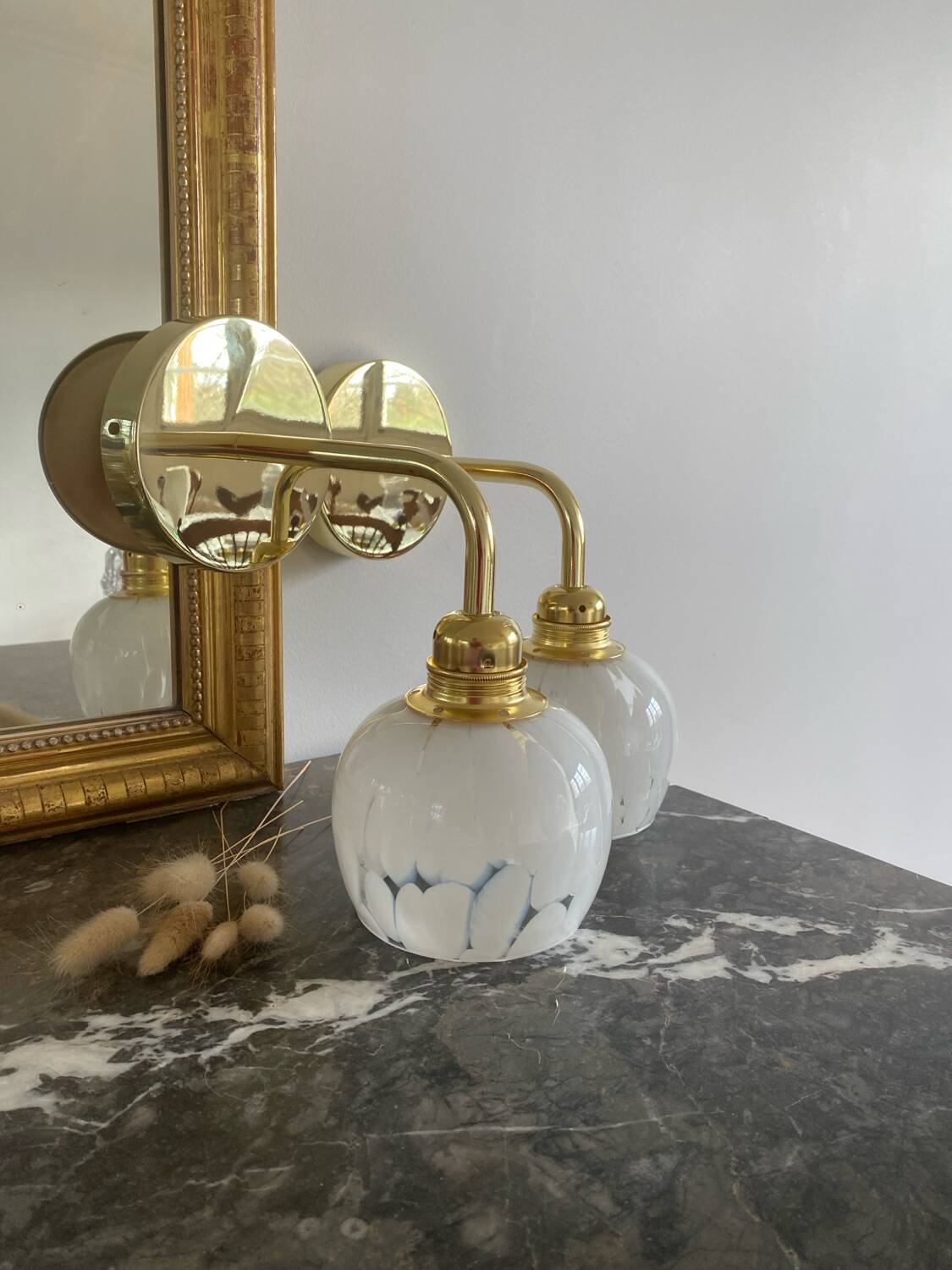 Pair of vintage wall lights