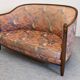 Art Deco gondola sofa, France circa 1920