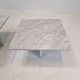 Set of 3 italian marble coffee or side tables, 1970s