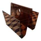 Magazine holder Michel Dumas smoked Plexiglas