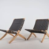 Set of Danish Cuba chairs designed by Morten Gøttler for Poul Jeppesen, 199