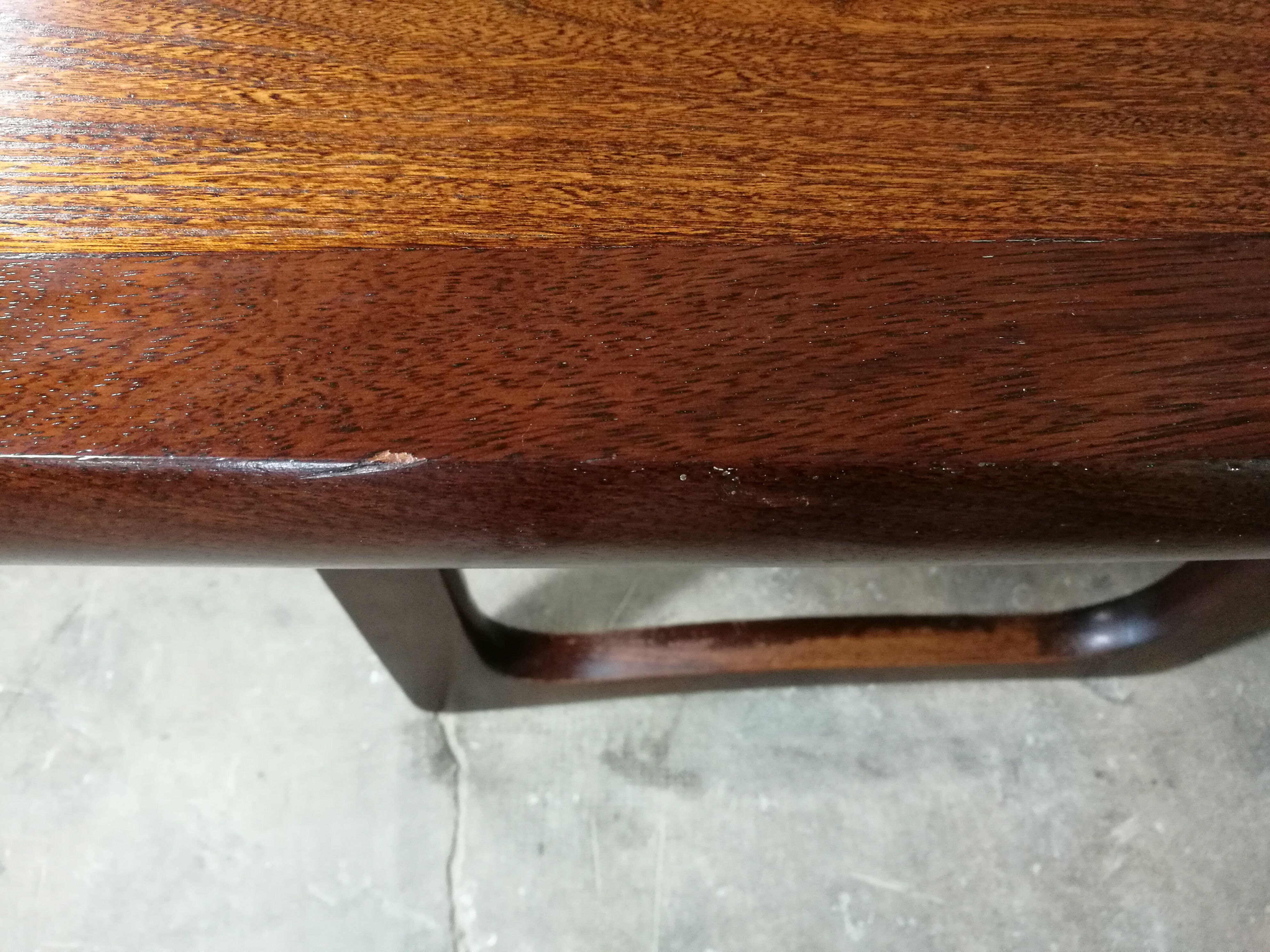 Table de salle à manger scandinave en teck