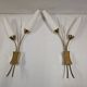 Pair of vintage wall lights from the 50s/60s