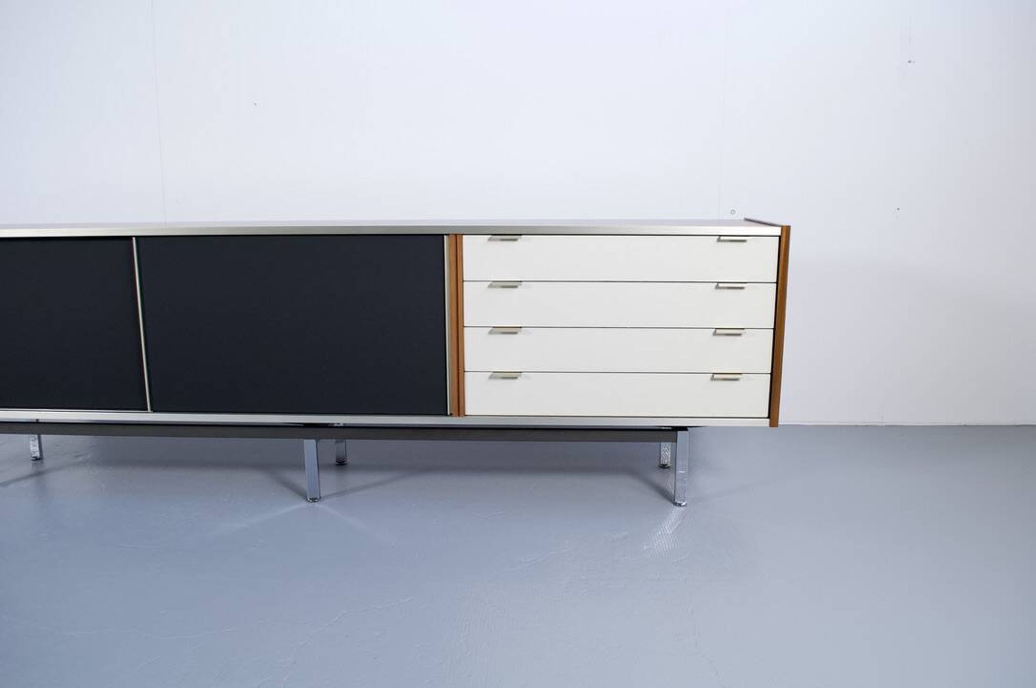 Enfilade en teck Georges Frydman édition EFA, 1963