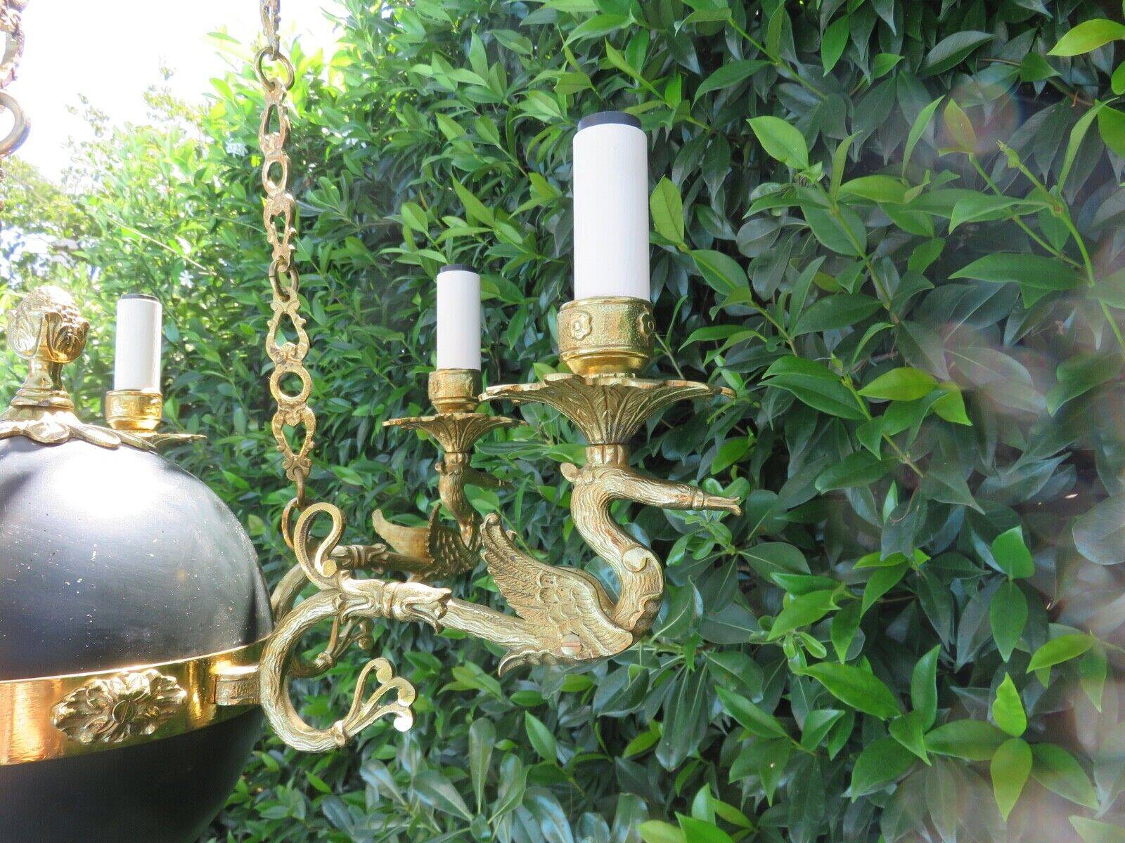 Empire chandelier Lucien Gau Paris