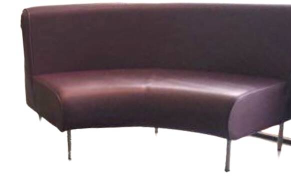 Canapé en cuir banquette en cuir