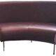 Canapé en cuir banquette en cuir