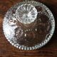 Coupelle sur Pied Verre ciselé transparent