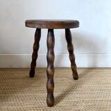 Vintage tripod stool