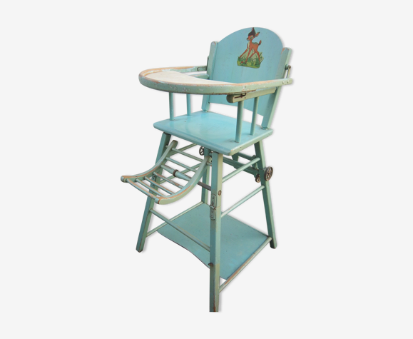 Chaise Haute En Bois Pour Bebe De 1950 1960 Dans Son Jus Selency Chaise Haute En Bois Pour Bebe De 1950 1960 Dans Son Jus Selency