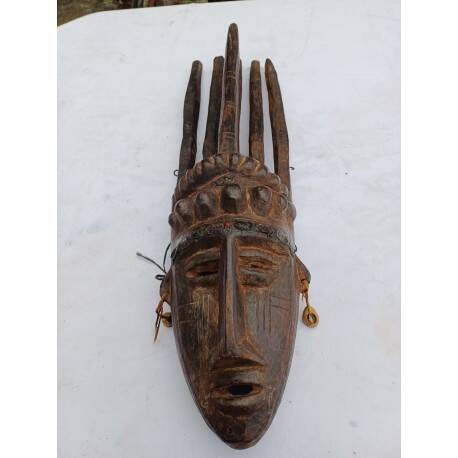 African wooden mask