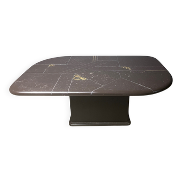 Paul Kingma attributed coffee table, 1980s
