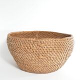 Swedish Folk Art Root Basket, Sweden 19th century