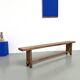 Modernist oak farmhouse bench, 1950s