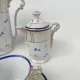 Coffee service in Limoges porcelain, by Bernardaud. 1930s.