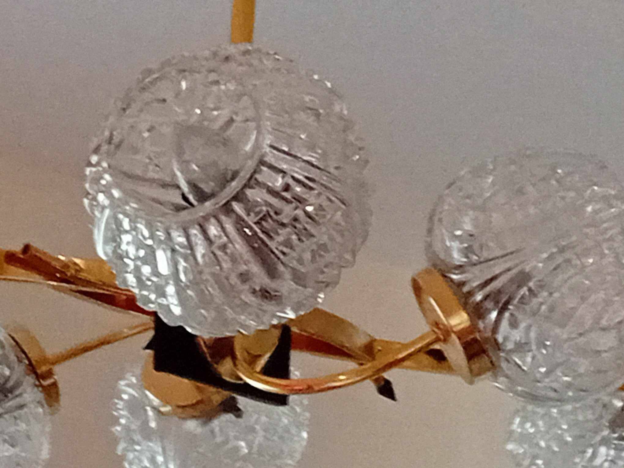 Large maison Arlus chandelier 40s/50s
