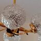 Large maison Arlus chandelier 40s/50s