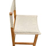 Tomas Jelinek Kotka Chair for Ikea pine and linen 1970s