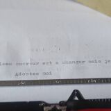 Machine à écrire