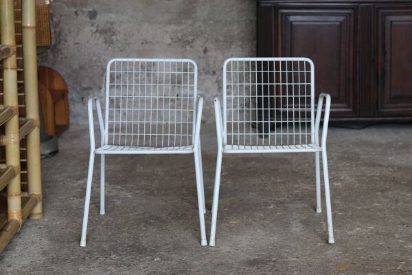 Paire de fauteuils vintage EMU modèle RIO