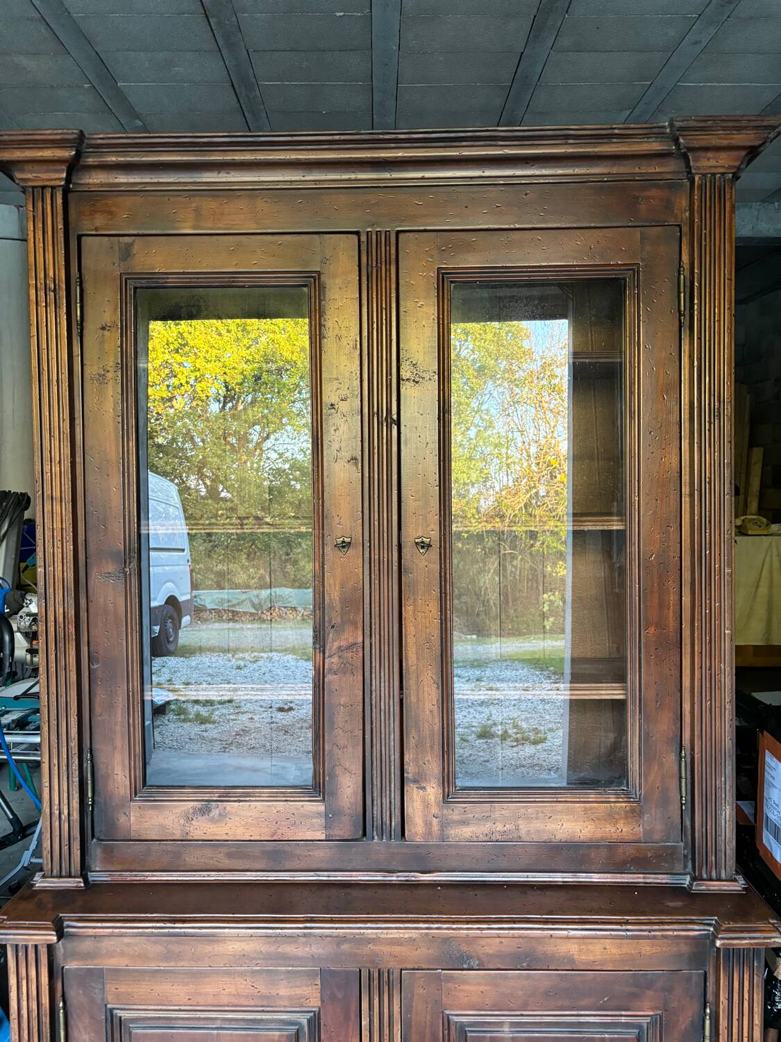 Meuble vitrine bibliothèque