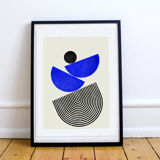 Nomad blue 2 - art print