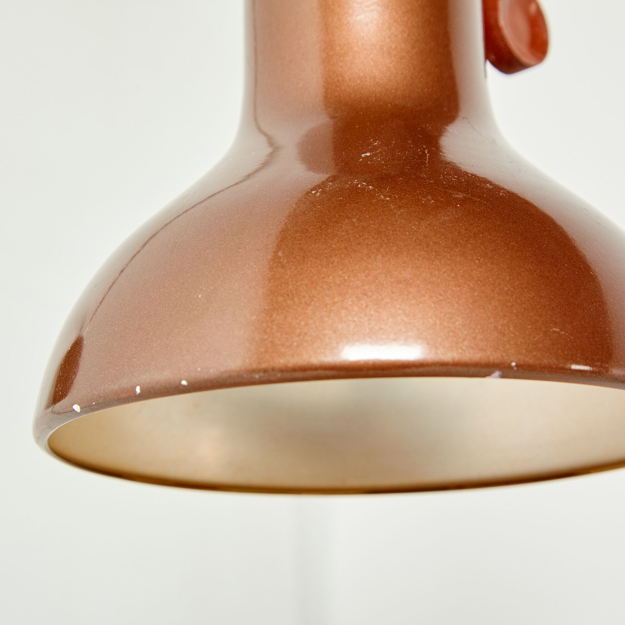 Brown wall lamp