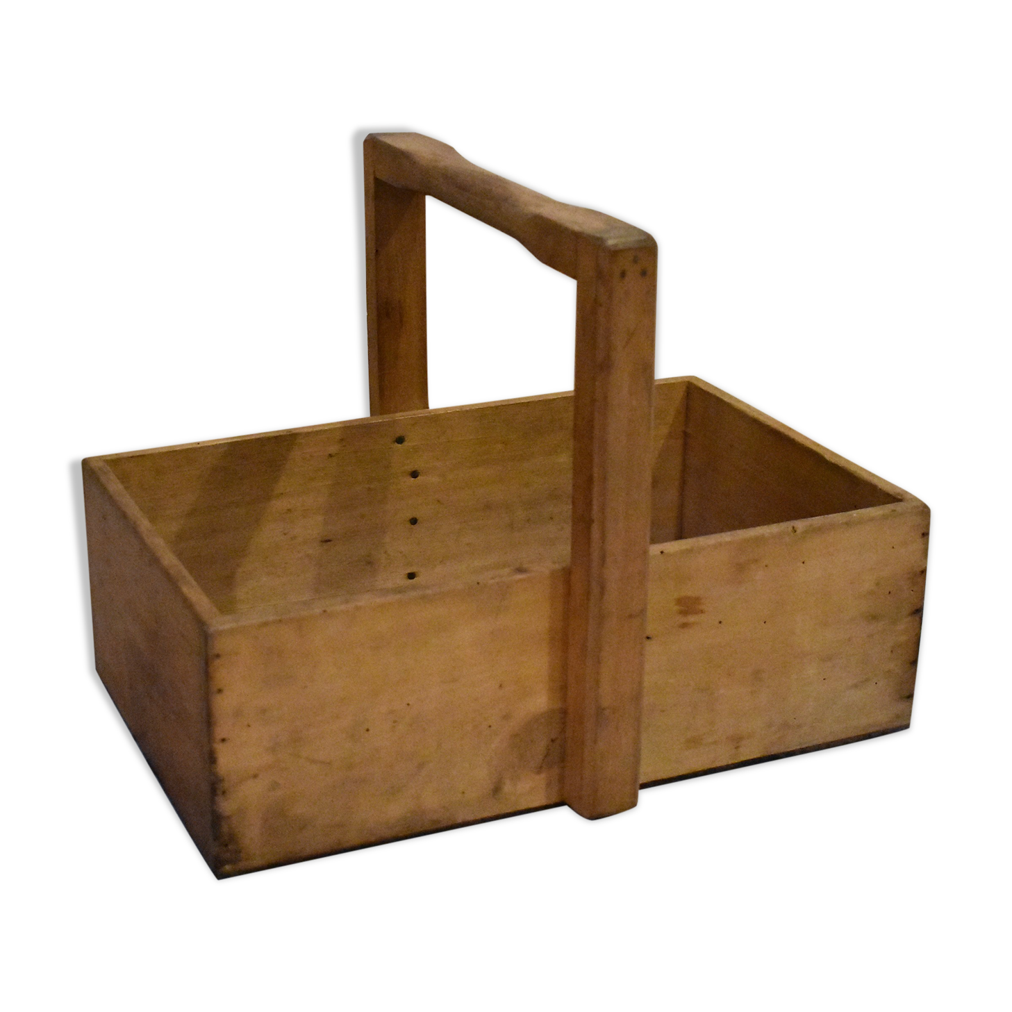 Wooden tool box