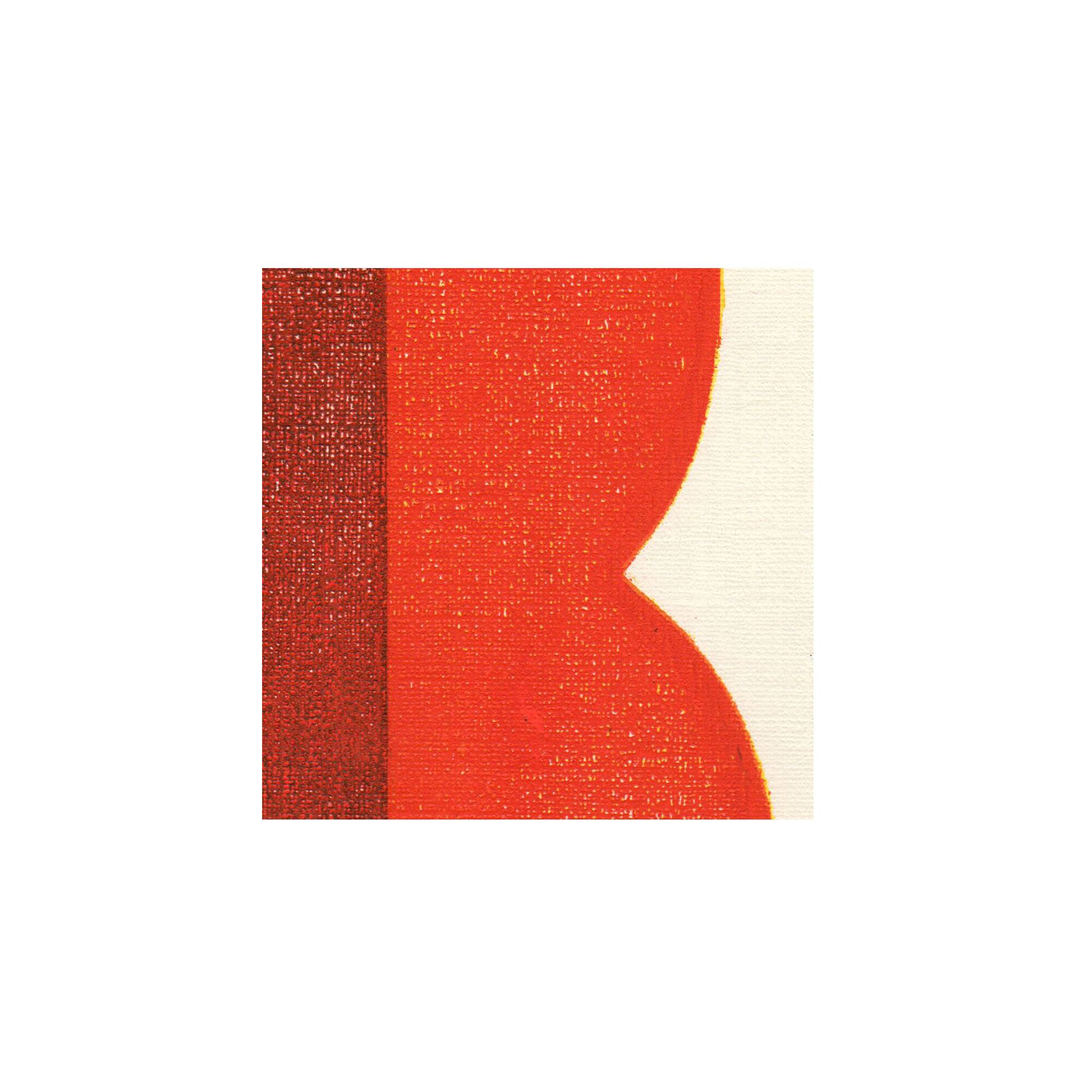 illustration abstraite - Ella - rouge - signée Eawy