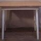 Side table 90,8x50,8cm vintage compass legs