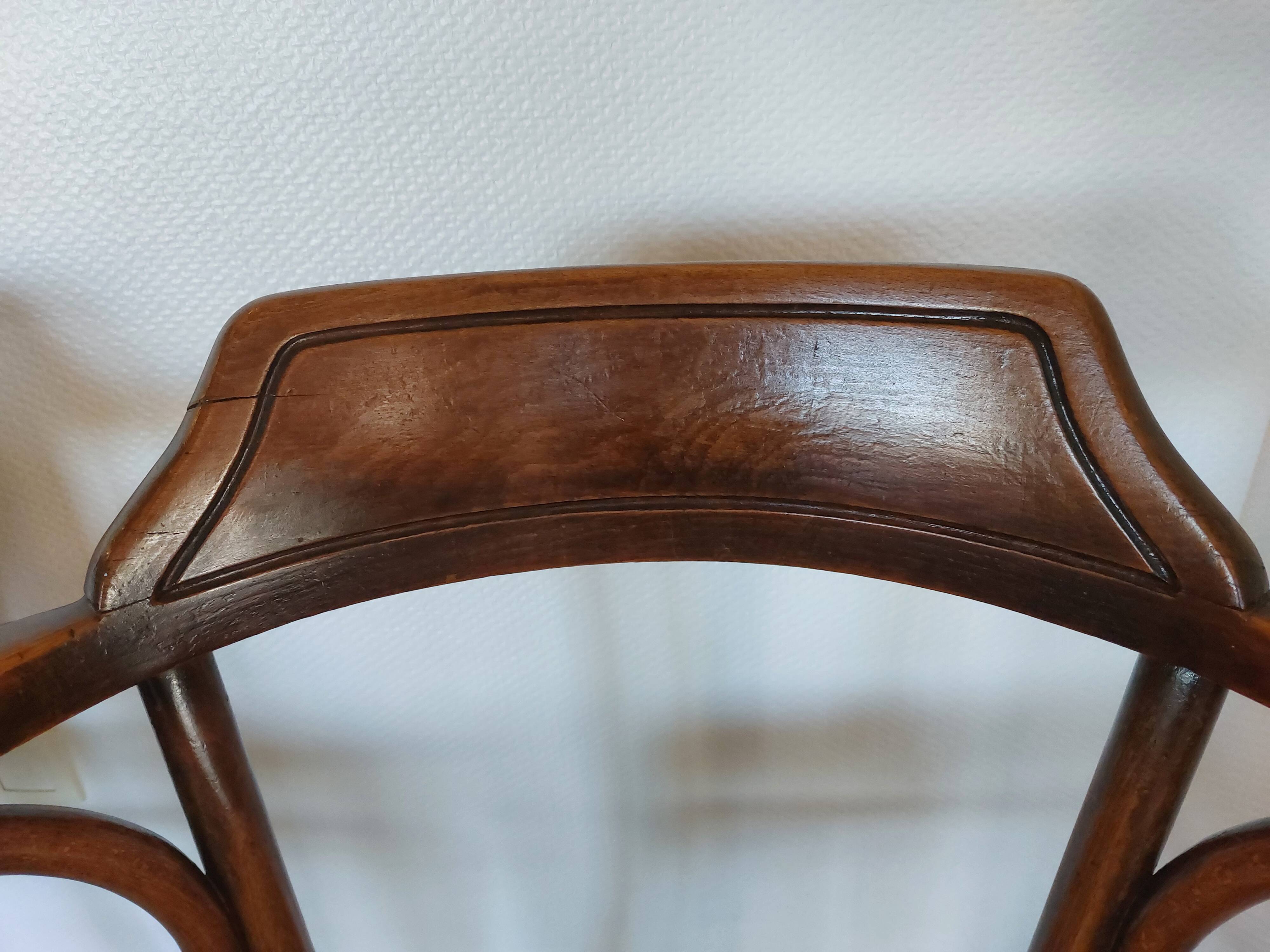 2 vintage Thonet armchairs