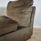 Canapé modulable 5 places en tissu