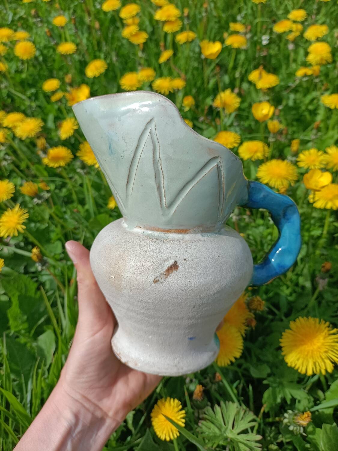 Decorative pitcher in a Southern spirit
