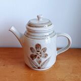 Cafetière ancienne en grès artisanal