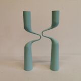 Set of 2 candlesticks, made of steel by Mikaela Dörfel for Menu, Denmark