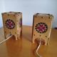 Pair of Otto Eelund Scandinavian lamps – Sweden, 1960s/70s